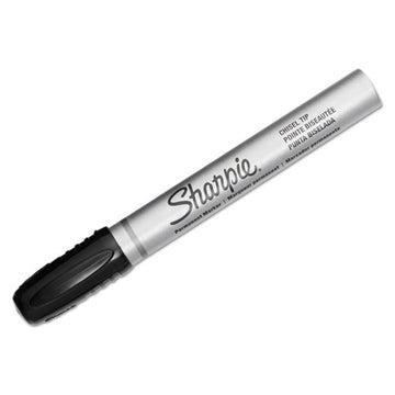Sharpie® Durable Metal Barrel Permanent Marker, Broad Chisel Tip, Black freeshipping - TVN Wholesale